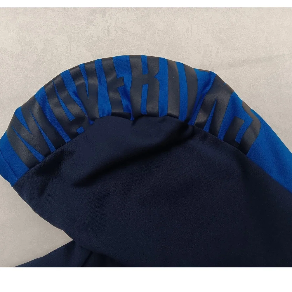 Adidas Dallas Mavericks NBA Climawarm Mens XL Navy Blue Pullover Sweatshirt